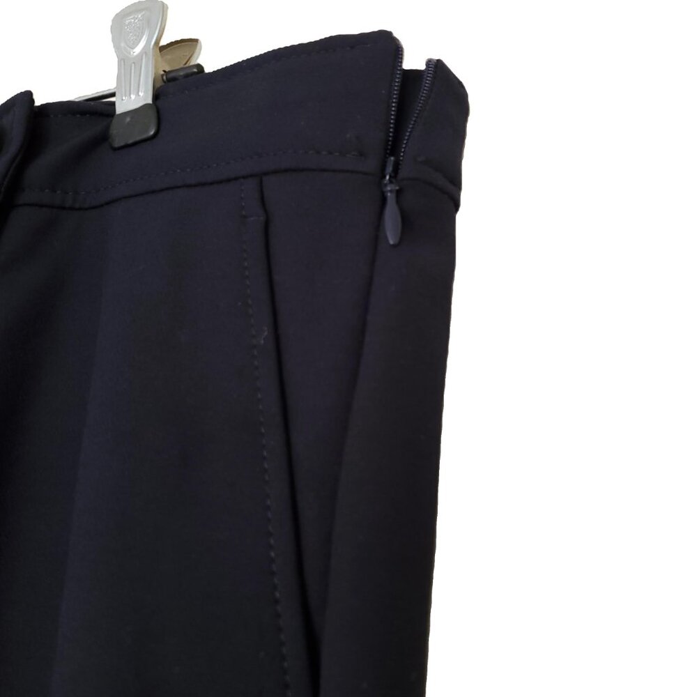 Talbots 16p Sailor Button Wide Leg Pants Indigo - image 4